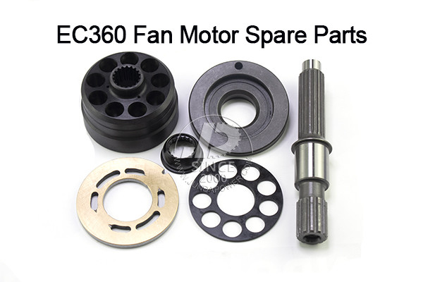 Части экскаватора EC360 EC700 E345D E330C E325C запасные едут на автомобиле насос вентилятора