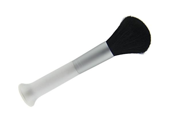 White Synthetic Angled Contour Blush Brush , Single Pro Contouring Makeup Brushes