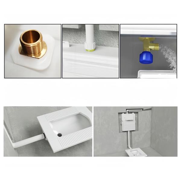 Modern Auto Open Electronic Toilet with Hidden Water Tank and Intelligent Technology