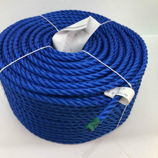 High Quality Floating Ship Mooring Rope 3 Strand Twisted 4mm-64mm Polyester Polypropylene PP Nylon Marine Rope