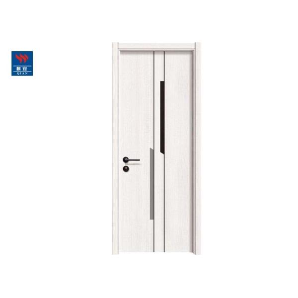 Eco Friendly PVC Wood Hotel 60Mins Fire Rated Doors