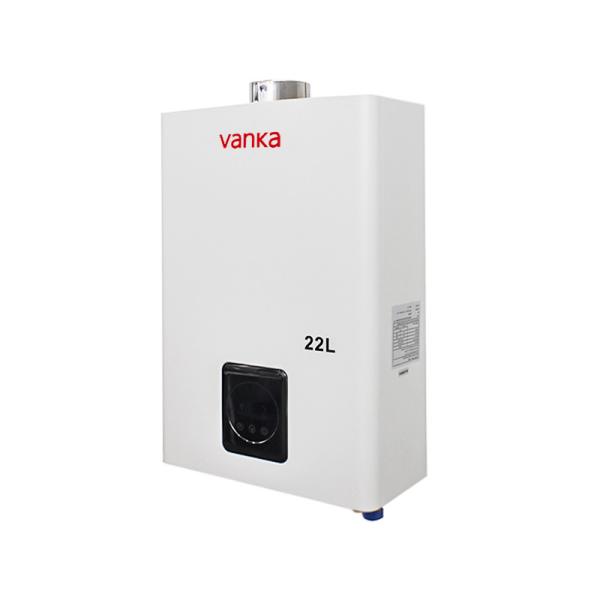 Indoor Low Pressure Shower Gas Water Heater 120V Thermostatic Instant Hot Water System
