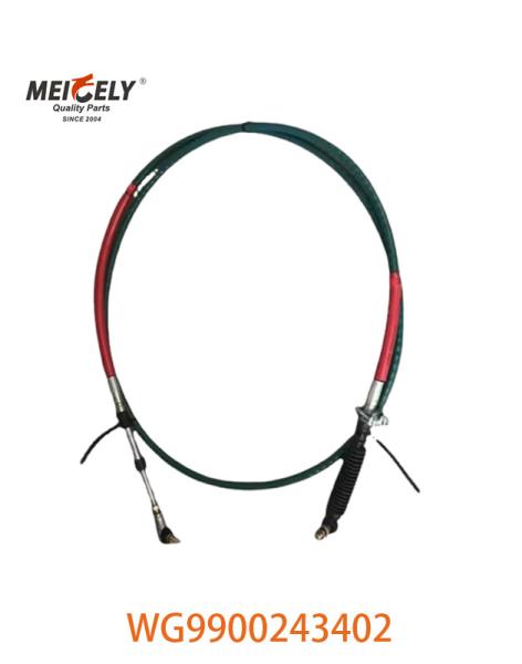 Good Performance Original WG9900243402 Gear Shift Cable Suitable For Howo