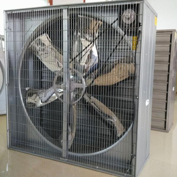 Ventilador para equipamentos avícolas Janela do galinheiro 1000mm 1,5kw