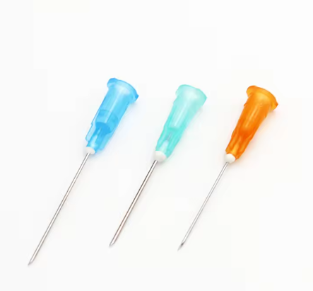 18G-30G Stainless Steel Dental Injection Needles Disposable Sterile Hypodermic Needle for Dentistry with ISO Color-Coded Hub