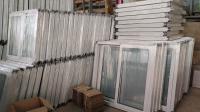 Vitre PVC fenêtre coulissante et porte cadre blanc double vitrage balcon fenêtre