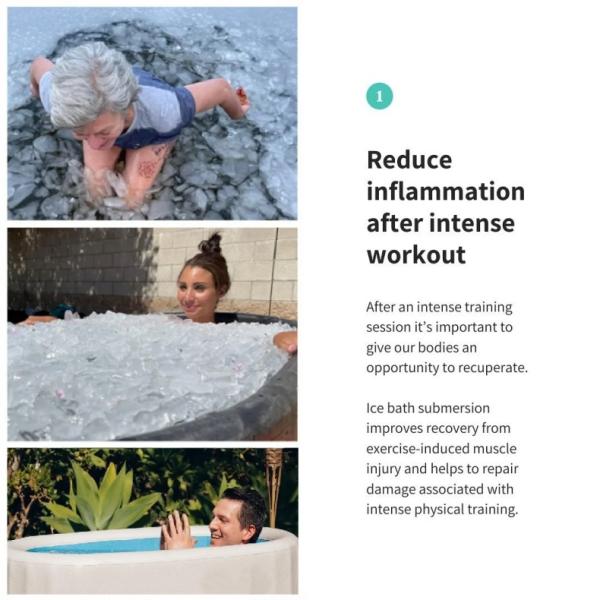 Outdoor Inflatable Ice Bath Tub
