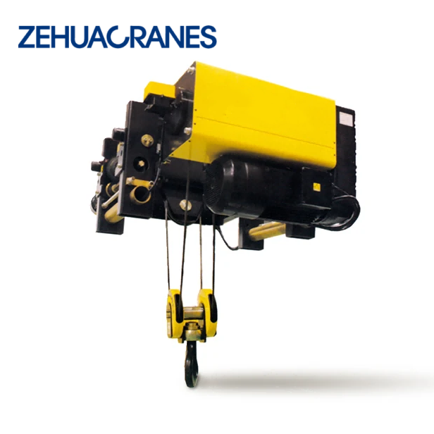 Zehua New High Quality European High Speed Electric Wire Rope Hoist 5ton 50 Ton Metal G80 Chain Retail Use