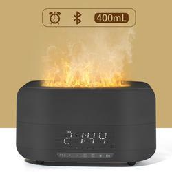 HOMEFISH 400ml Bluetooth Alarm Clock Aroma Diffuser Ultrasonic Smart Humidifier  DC 24V