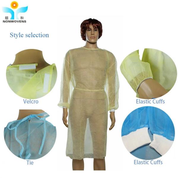 3XL Disposable Lab Coat For Hospital Clinic Waterproof Breathable Products
