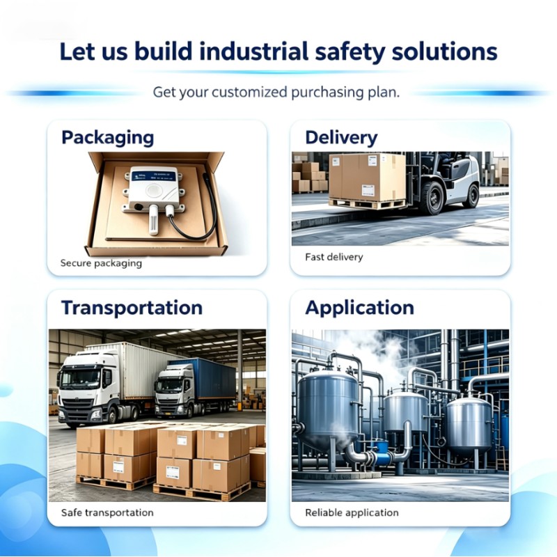 Professional Environmental Sensor RS485 Nitrogen Dioxide Gas Detection Sensor 0.1ppm NO2 Transmitter