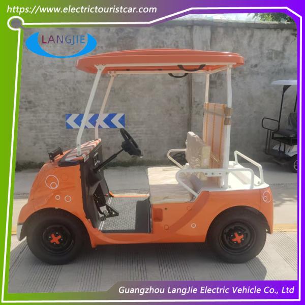 2-местный 48-вольтный двигатель-контроллер Электрическая тележка для гольфа для парка аэропорта