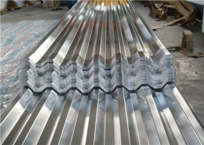 Antiwear Corrugated Aluminum Decorative Sheet Width 500-2800mm