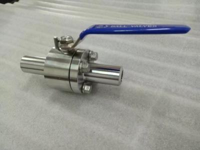 Economical Floating Ball Valve SW / NPT Ball Valve Small Diameter Pipeline
