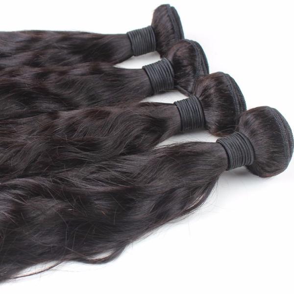 Where to get Cheap Hair Extensions 8A Quality Human Hair for Weaving Natural Wave