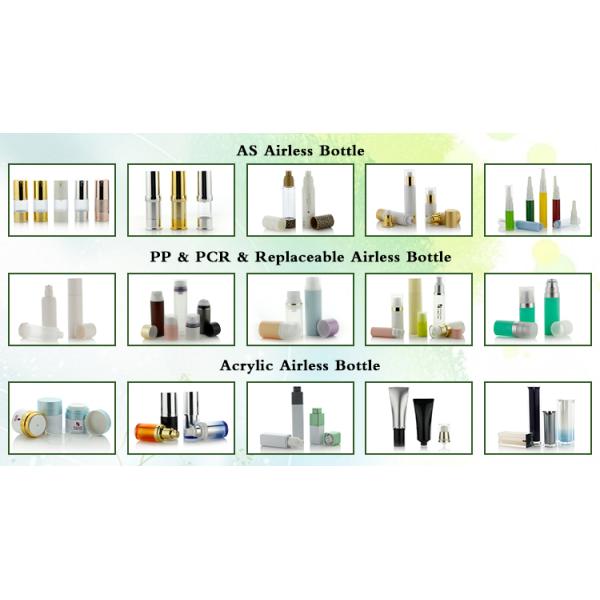 Customization Wholesale 15ml 50ml Empty Cosmetic Lotion Serum Airless Pump Bottle 30ml