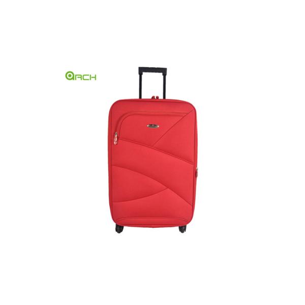 600D Polyester Travel Trolley Lightweight Luggage Bag with Spinner Wheels