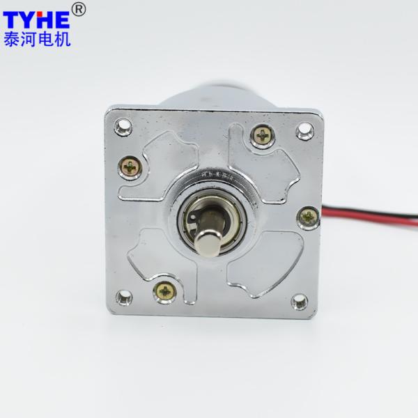 IE3 full steel big power 60mm size 25w 12v 24v brushed dc small gear motor for vehicle sunroof