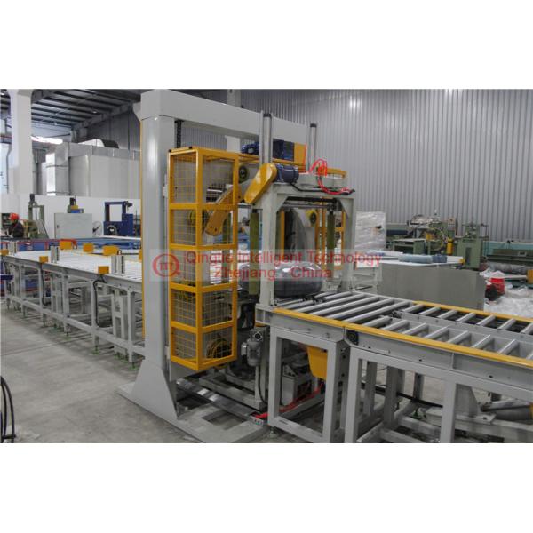 Humanized Structure Coil Stretch Wrapping Machine Horizontal Universal Type