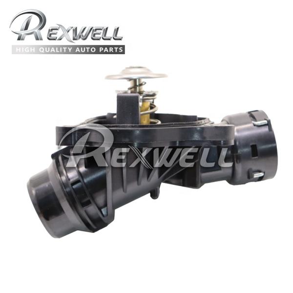 Radiator Flange Coolant Hose Connector Thermostat Housing for BMW X3 X3 2.0d X5