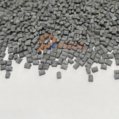 40% Fibra de vidro PPS Engenharia Pellets de plástico cinza Resina de polifenileno sulfeto