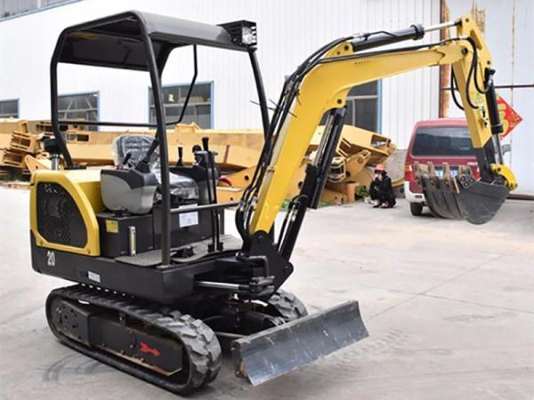 ET20 small digger for drainage trench pool excavation mini excavator 1.7tons