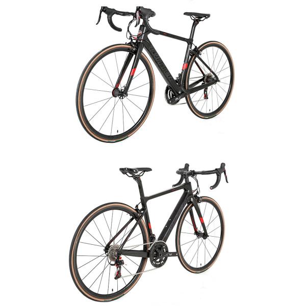 Fibre de carbone de DISCRÉTION de Twitter pro emballant le cadre 8.7KG du vélo 54cm