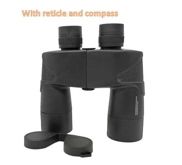 7x50Rangefinder  Wide Angle Binoculars Telescopio With Compass Hunting