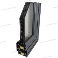 Sistema de liga de alumínio de duas cavidades Windows 1m Triple Double Glass 1.8mm Profil