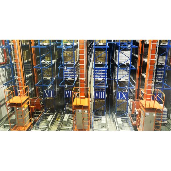 Одноклассный глубокий палетный наборник ASRS, автоматическая система хранения и извлечения