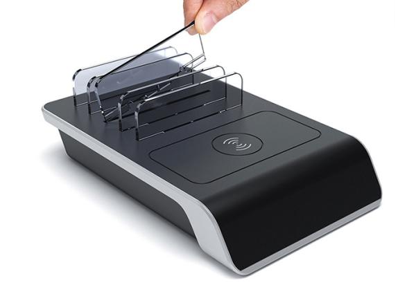Multi Device 45W USB C Ports QI Wireless Charging Station