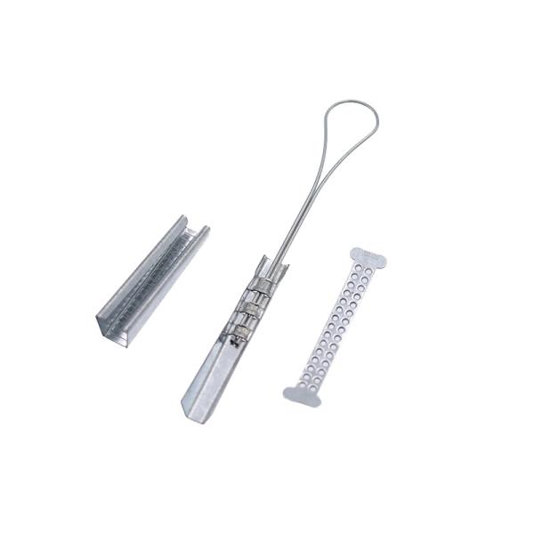 Kwac Series Tension Suspension Clamp SS304 Metal Opgw Optical Cable