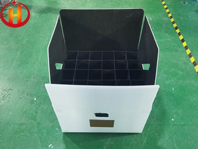 Good Hardness Corrugated Plastic Box With Dividers Reusable