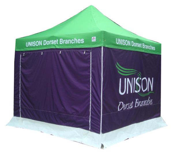 Economic Gazebo Folding Tent , Pop Up Gazebo Tent 10x10 Corrosion Resistance