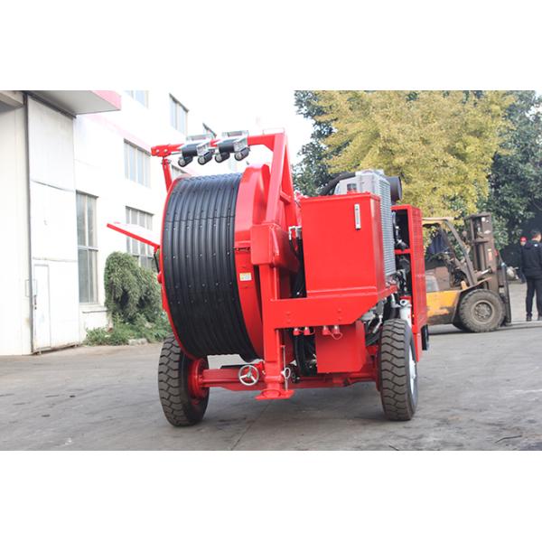 Max Pull 90kN Hydraulic Puller Tensioner For Transmission Line Stringing Equipment