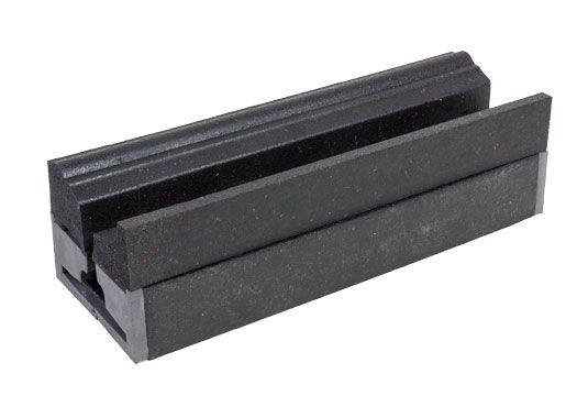 40x5x3 Inches Rubber Track Pad Elastic Railroad Crossing Rubber Customized