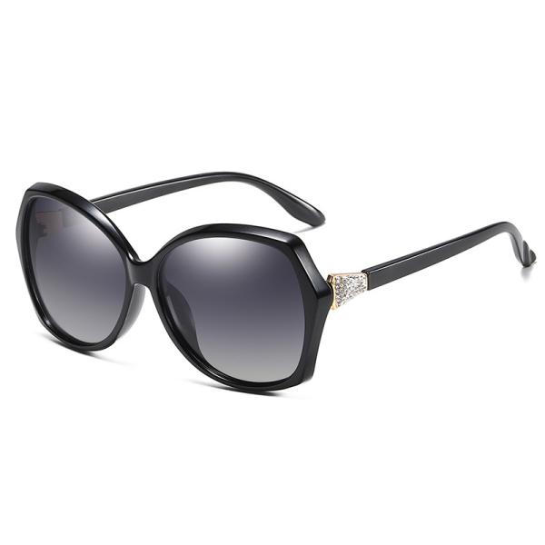 144MM PC Sunglasses Women'S Polarized With Readers Diamond Decoration
