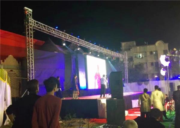 Exterior Flexible LED Video Curtain Display Scren Billboard Digital Full Color P8