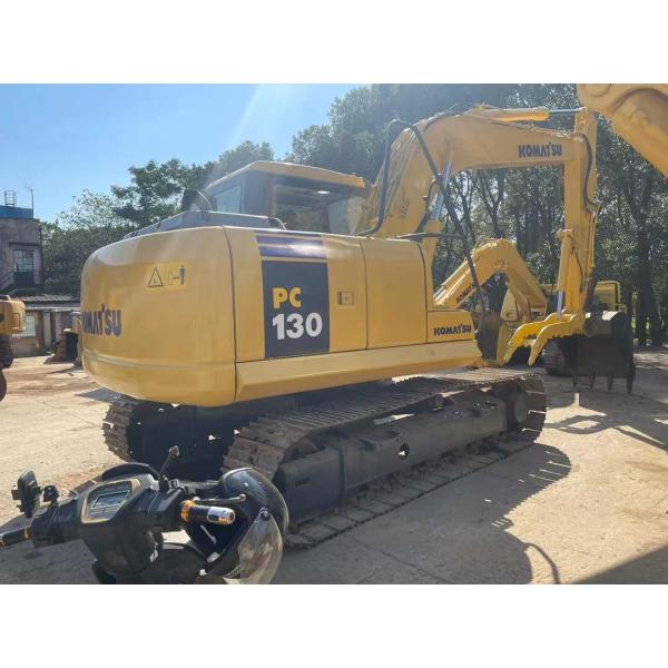 Original Japan PC130-7 Used Komatsu Crawler Excavator With Hydraulic Thumb
