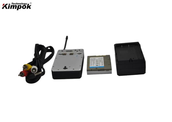 Portable COFDM Wireless Video Transmitter Ultra Light Weight With Battery