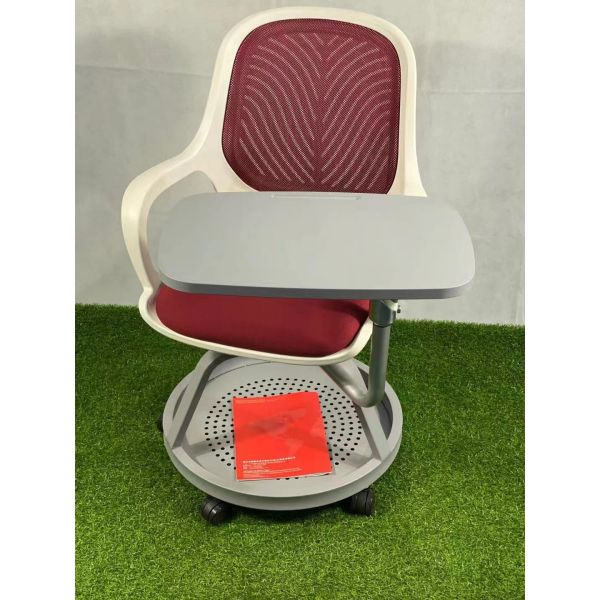 School Lecture Training Room Chairs Revolving With Bookstore