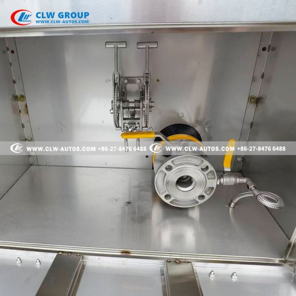 59.5CBM 3 Axle LPG Tank Semi Trailer For Nigeria