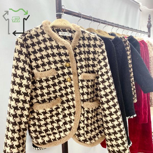 Grade A Used Ladies Clothing Warm Fashion Casual Elegant Winter Clothes Set
