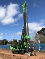 Type perceuse rotatoire Rig With Torque de chenille d'exploitation de KR90C 90KN.M And Drilling Depth 32m