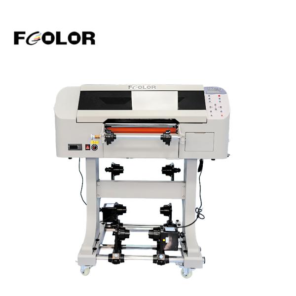 ZYJJ UV300-PRO 30cm UV DTF Crystal Label Printer — DX7 Printhead, Auto Peeling & Laminating, Roll-to-Roll