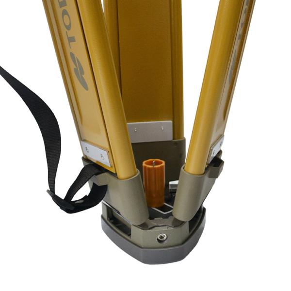Le tripod en bois LEIcca GST20-9-FCT GEOMAX TOP CON alliage d'aluminium solide