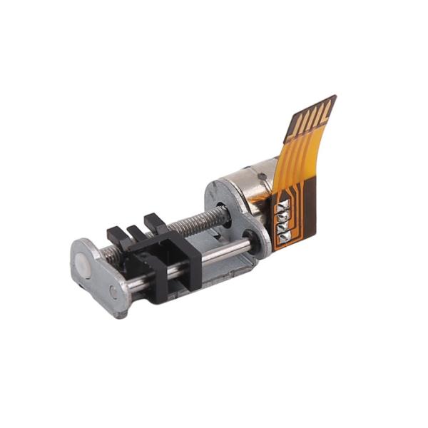 Two Phase Bipolar Small  Stepper Motor 3.3VDC 10mm Screw Stroke With Brackets