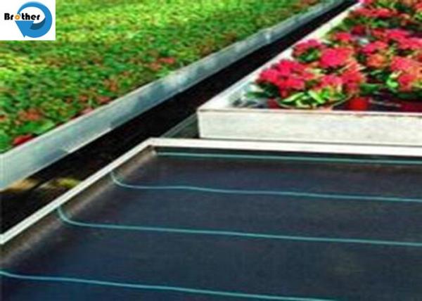 Black Weed Barrier Woven Ground Cover Weed Control Mat Landscaping Fabric