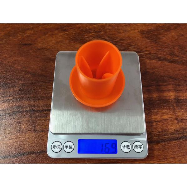 Оранжевые крышки безопасности арматуры гриба защищают работника от веса ушиба 17г/пкс