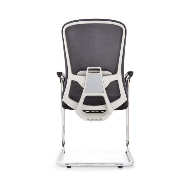 Mesh Cloth Business Office Meeting Room Chair With Metal Frame